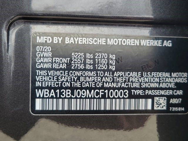 2021 BMW 530i xDrive 530i xDrive Sedan